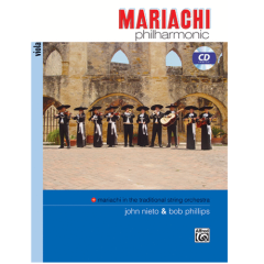 ALFRED MARIACHI Philharmonic Viola Book With Cd
