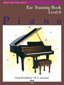 ALFRED ALFRED'S Basic Piano Library Piano Ear Training Book Level 6