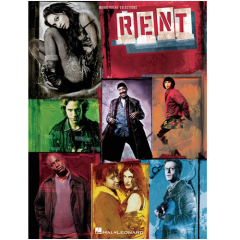 HAL LEONARD RENT Movie Vocal Selections For Piano Vocal Guitar