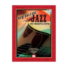 MEL BAY NEW Orleans Jazz For Fingerstyle Guitar By Steve Hancoff Cd Included