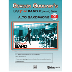 ALFRED GORDON Goodwin's Big Phat Band Play-along Series Alto Saxophone Cd Included