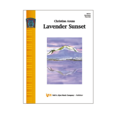 NEIL A.KJOS LAVENDER Sunset Elementary Piano Solo By Christine Arens