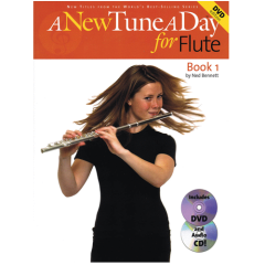 BOSTON A New Tune A Day For Flute Book 1 Dvd & Audio Cd Included