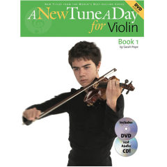 BOSTON A New Tune A Day For Violin Book 1 Dvd & Audio Cd Included
