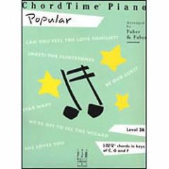 FABER CHORDTIME Piano Popular Level 2b Arranged By Faber & Faber