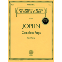 G SCHIRMER SCOTT Joplin Complete Rags For Piano Solo