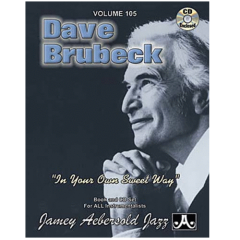 JAMEY AEBERSOLD JAMEY Aebersold Jazz Play Along Volume 105 Dave Brubeck