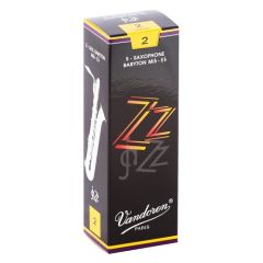 VANDOREN ZZ Jazz Baritone Saxophone Reeds #2 - Individual, Single Reeds