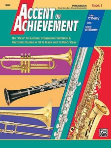 ALFRED ACCENT On Achievement Book 3 For Percussion (snare/bass Drum & Accessories)