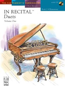 FJH MUSIC COMPANY IN Recital Duets Volume 1 Book 2 Elementary With Cd