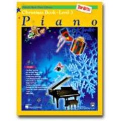 ALFRED ALFRED'S Basic Piano Library Top Hits! Christmas Book Level 3