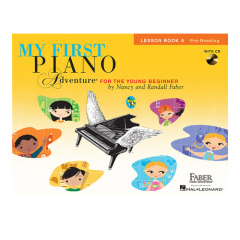 FABER MY First Piano Adventure For The Young Beginner Lesson Book A With Cd