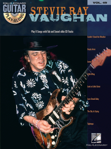 HAL LEONARD GUITAR Play-along Volume 49 Stevie Ray Vaughan