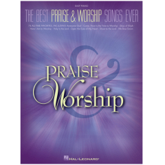 HAL LEONARD THE Best Praise & Worship Songs Ever Easy Piano Edition