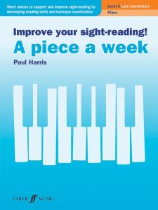 FABER MUSIC PAUL Harris Improve Your Sight-reading A Piece A Week Piano Level 3 For Piano