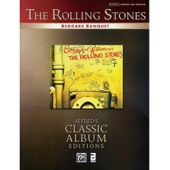 ALFRED THE Rolling Stones Beggars Banquet Authentic Guitar Tab Edition