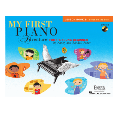 FABER MY First Piano Adventure For The Young Beginner Lesson Book B With Cd
