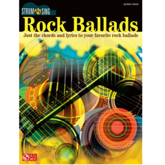 CHERRY LANE MUSIC STRUM & Sing Rock Ballads Just The Chords & Lyrics