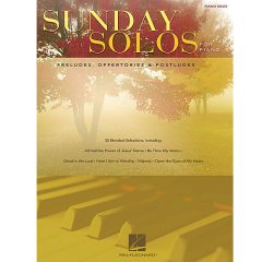 HAL LEONARD SUNDAY Solos For Piano Preludes Offertories & Postludes