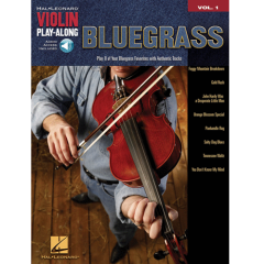 HAL LEONARD VIOLIN Play Along Bluegrass Play 8 Favorites With Authentic Cd Tracks