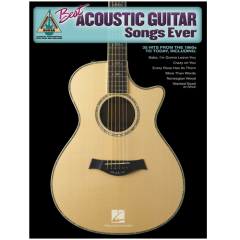 HAL LEONARD BEST Acoustic Guitar Songs Ever Guitar Recorded Versions
