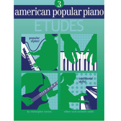 NOVUS VIA MUSIC CHRISTOPHER Norton American Popular Piano Etudes Level 3
