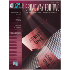 HAL LEONARD PIANO Duet Play Along Broadway For Two 10 Great Duets With Play Along Cd
