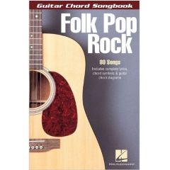 HAL LEONARD GUITAR Chord Songbook Folk Pop Rock 80 Songs With Lyrics & Chords