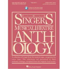 HAL LEONARD THE Singer's Musical Theatre Anthology Volume 3 Baritone/bass With 2 Cds
