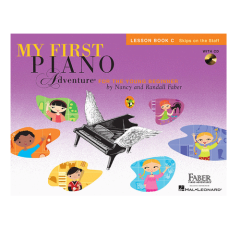 FABER MY First Piano Adventure For The Young Beginner Lesson Book C With Cd