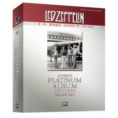 ALFRED LED Zeppelin I Ii Iii Iv Houses Of The Holy Box Set Guitar Tab Edition