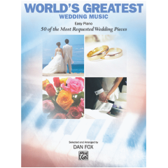 ALFRED WORLD'S Greatest Wedding Music For Easy Piano