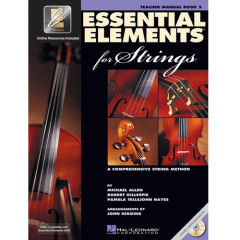 HAL LEONARD ESSENTIAL Elements For Strings Book 2 Teacher Manual W/ Eei