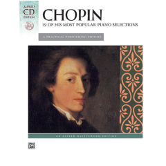 ALFRED CHOPIN 19 Of His Most Popular Piano Selections Cd Included