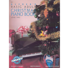 ALFRED BASIC Adult Piano Course Christmas Piano Book Level 2