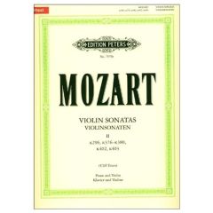 EDITION PETERS MOZART Violin Sonatas Vol.2 K296/376-380/402/403 For Violin & Piano