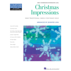 HAL LEONARD CHRISTMAS Impressions Arranged For Intermediate Piano By Jennifer Linn