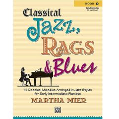 ALFRED MARTHA Mier Classical Jazz Rags & Blues Book 1