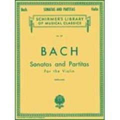 G SCHIRMER J S Bach Sonatas & Partitas For The Violin