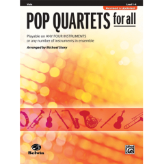 BELWIN POP Quartets For All Viola Playable On Any Four Instruments