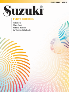 SUZUKI SUZUKI Flute School Flute Part Volume 3 (revised)