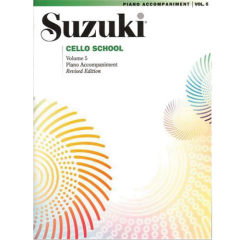 SUZUKI SUZUKI Cello School Piano Accompaniments Volume 5 (revised)