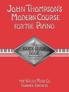 WILLIS MUSIC JOHN Thompson's Modern Course For The Piano The Fourth Grade (book Only)