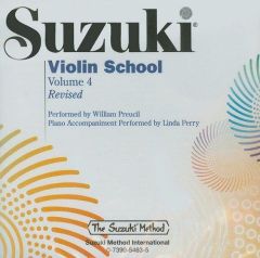 SUZUKI SUZUKI Violin School Volume 4 Cd Revised William Preucil/linda Perry