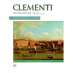 ALFRED MUZIO Clementi Six Sonatinas Opus 36 For The Piano