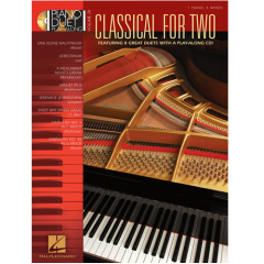 HAL LEONARD PIANO Duet Play Along Classical For Two 8 Duets With A Play Along Cd