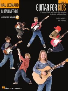 HAL LEONARD GUITAR Method Guitar For Kids Book 1 With Online Audio Access