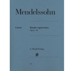 HENLE MENDELSSOHN Rondo Capriccioso Opus 14 For Piano