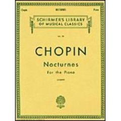 G SCHIRMER CHOPIN Nocturnes For Piano Solo Edited By Rafael Joseffy