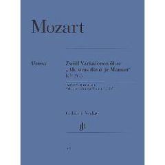 HENLE MOZART Twelve Variations On 